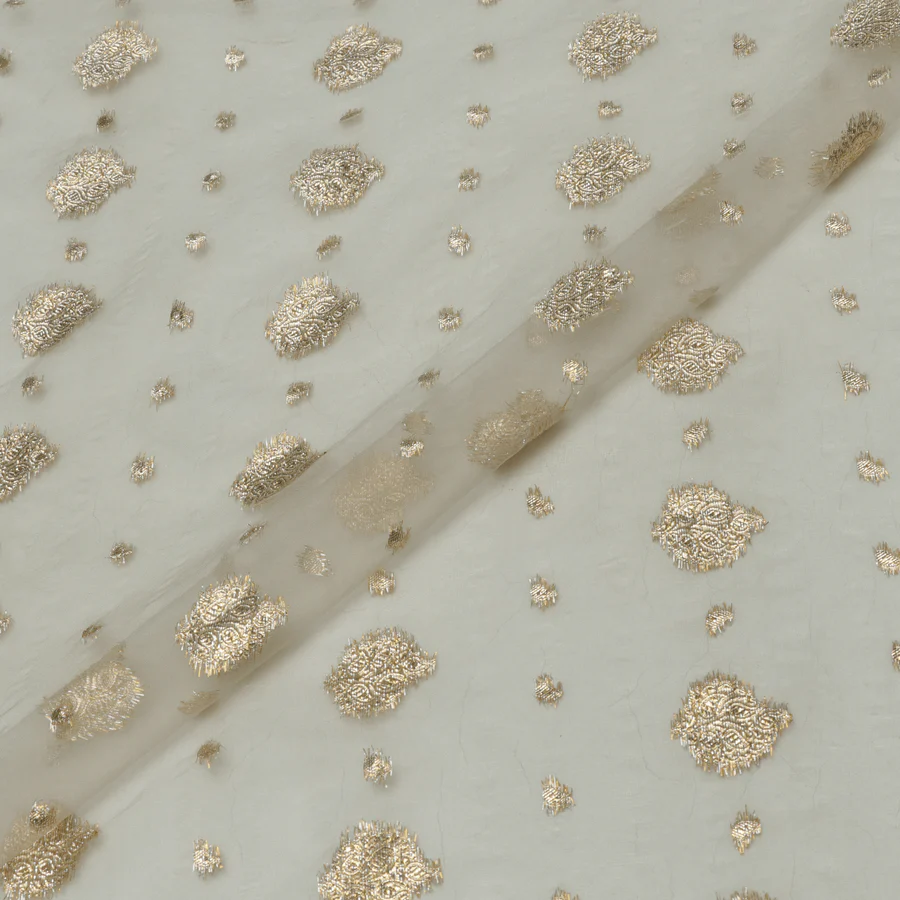 nylon jacquard organza